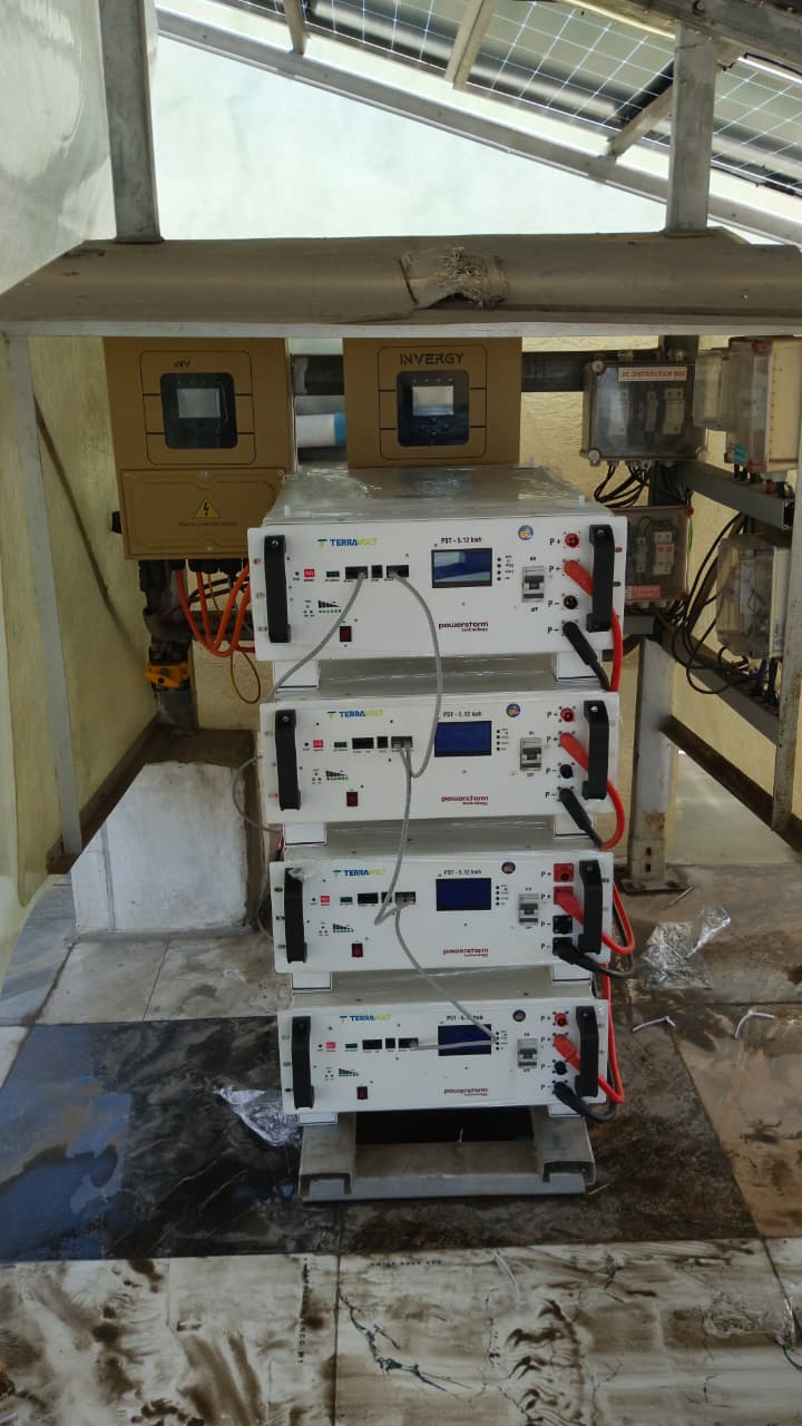 Residential Lithium Battery Backup System – 20 kWh Storage | Jalandhar Cantt, Punjab